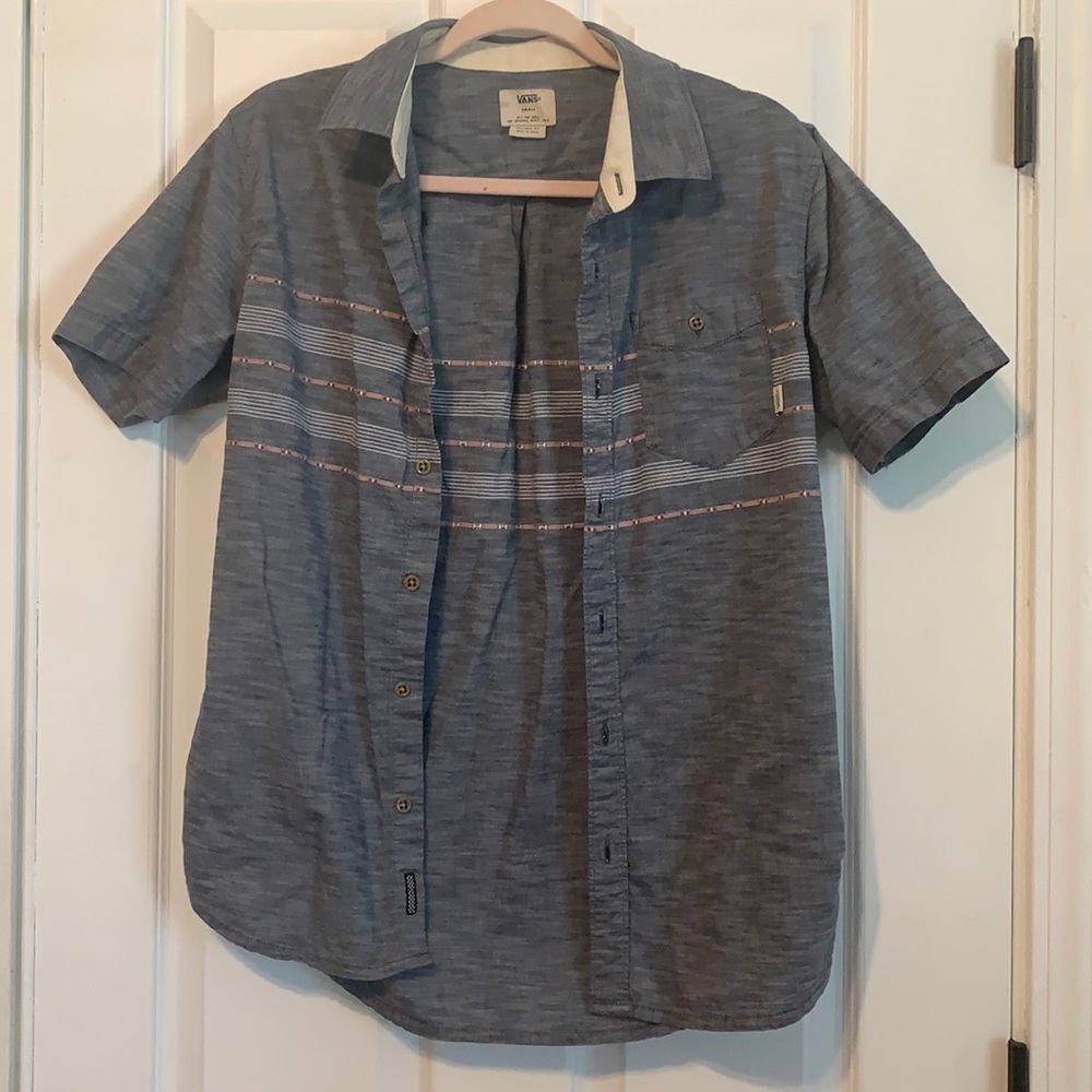 Denim color Vans shirt